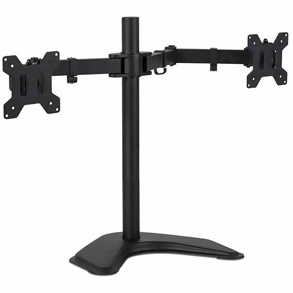 Conqueror Video Black / Brand New Conqueror Dual Table Stand Desk for LED, LCD, Plasma TV 13 to 27 Inches - MS01N