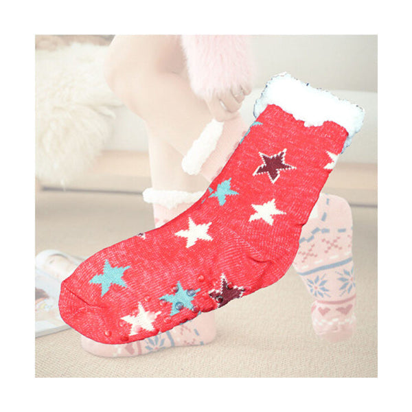 Cool Gift Clothing Brand New / Model-1 Cool Gift, Women Slipper Socks Winter Warm Fleece - 96504, Available in Different Colors