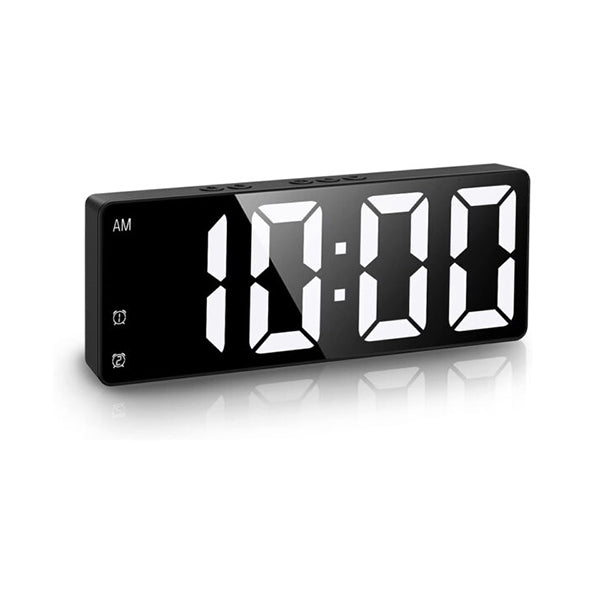 Cool Gift Decor Black / Brand New Cool Gift, Wide LED Alarm Clock SZ-810 - 10099