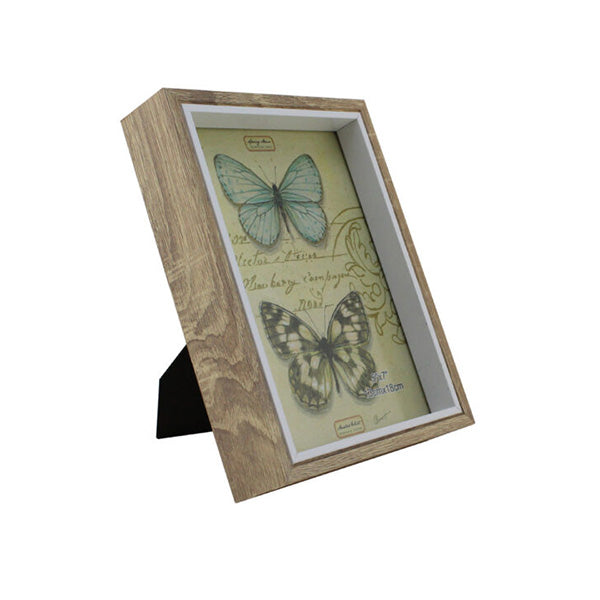 Cool Gift Decor White / Brand New Cool Gift, Wood Picture Frame with Glass Front, 5″x7″ - 88932