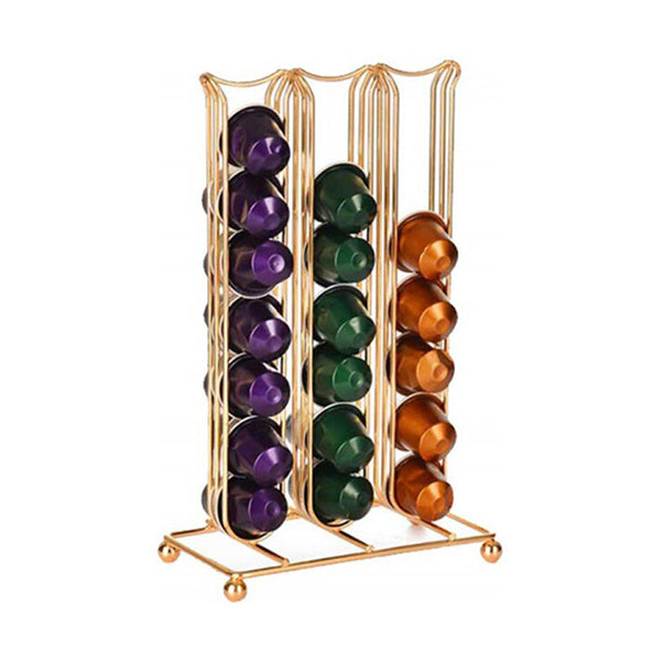 Cool Gift Kitchen & Dining Gold / Brand New Cool Gift, Nespresso 42 Capsules Holder - 11052