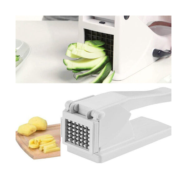 Cool Gift Kitchen & Dining White / Brand New Cool Gift, Potato Chipper, Potato Cutter - 96080