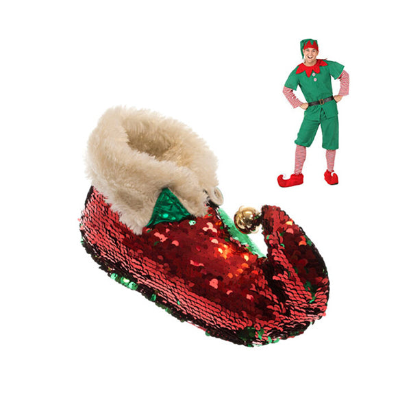 Cool Gift Shoes Red / Brand New Cool Gift, Christmas Elf Pantoufle Payette #2 - 94986-2, Available in Different Colors