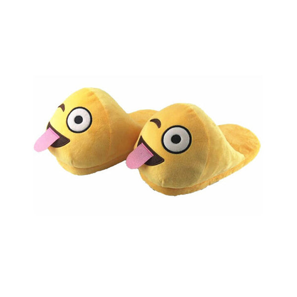 Cool Gift Shoes Brand New / Model-2 Cool Gift, Women Emoji Slippers Plush Stuffed - 87934, Available in Different Models