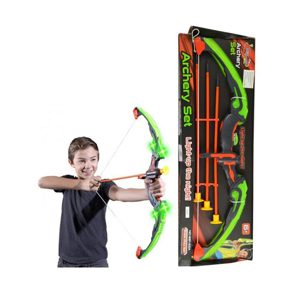 Cool Gift Toys Green / Brand New Cool Gift, King Sport Archery Set With Light - 95491