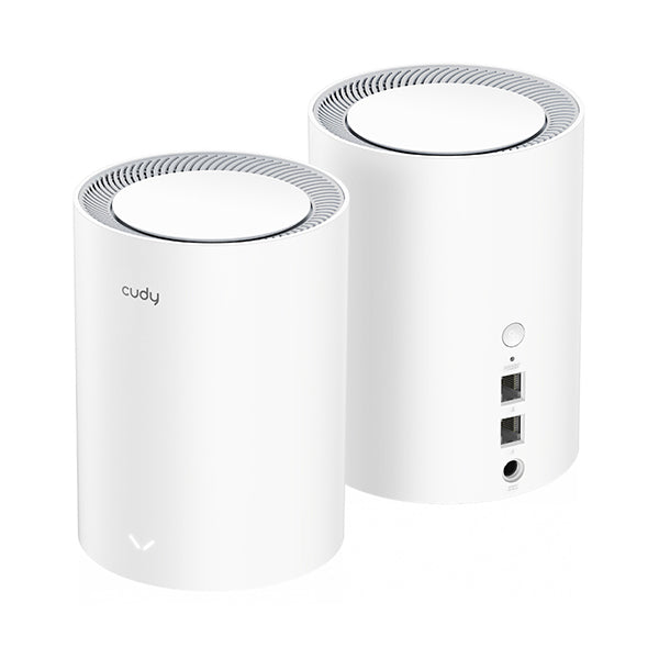 Cudy Networking White / Brand New / 1 Year Cudy, AX1800 Whole Home Mesh WiFi System, 2-pack - M1800