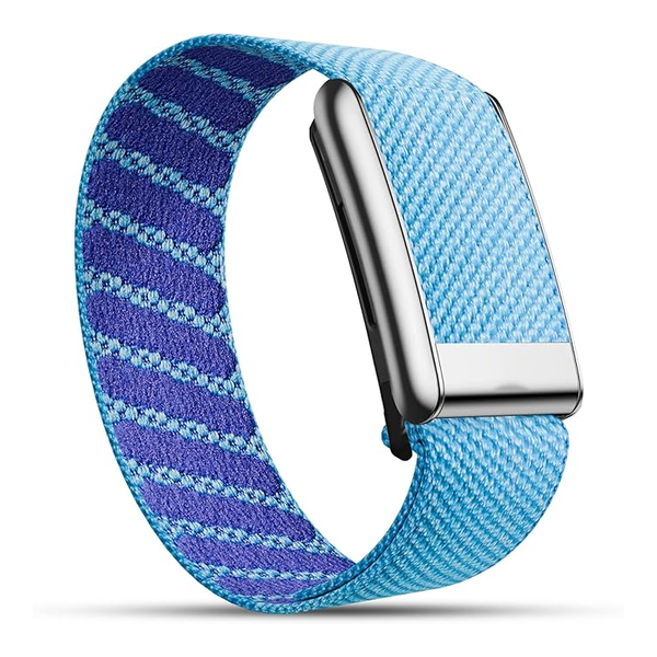 DADO Brand New DADO Ultra-soft Band Compatible with WHOOP 5.0 Peak, Breathable, Durable & Secure Fit Strap, Blue Ice