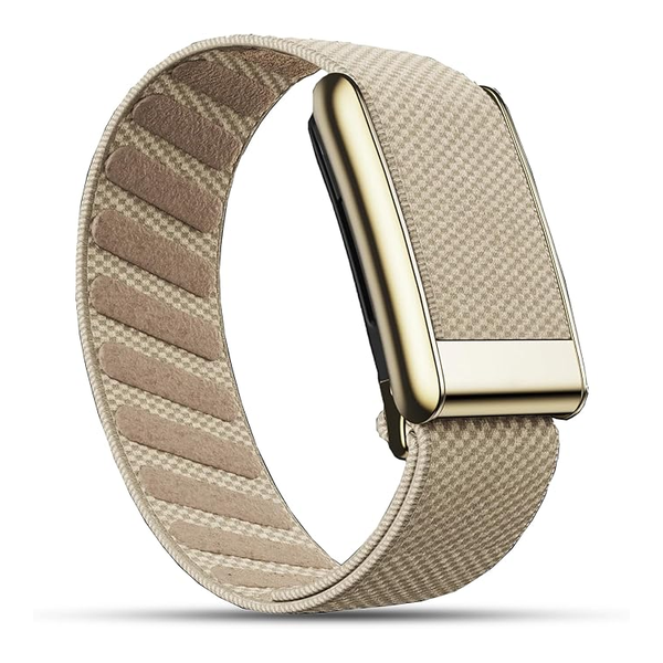 DADO Brand New DADO Ultra-soft Band Compatible with WHOOP 5.0 Peak,, Breathable, Durable & Secure Fit Strap, Dune Gold Connector