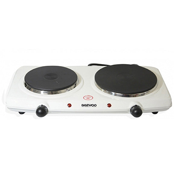 Daewoo Kitchen & Dining White / Brand New Daewoo Double Face Electric Cooking Hot Plate 2500W - DI9305