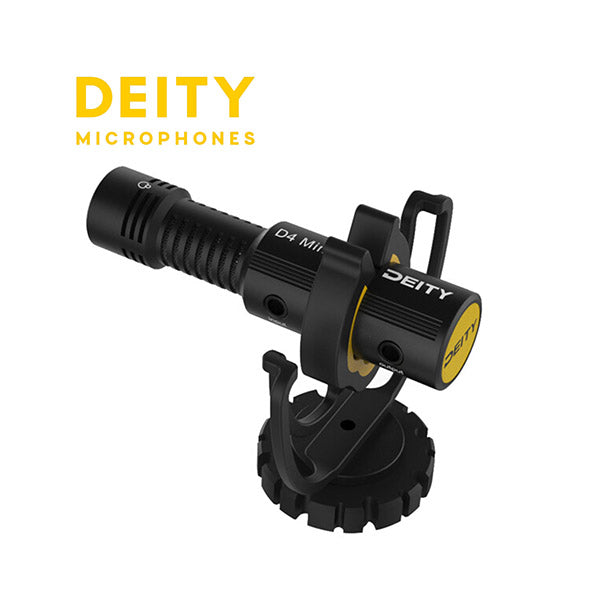 Deity Audio Black / Brand New Deity, V-Mic D4 Mini Ultracompact Camera-Mount Shotgun Microphone
