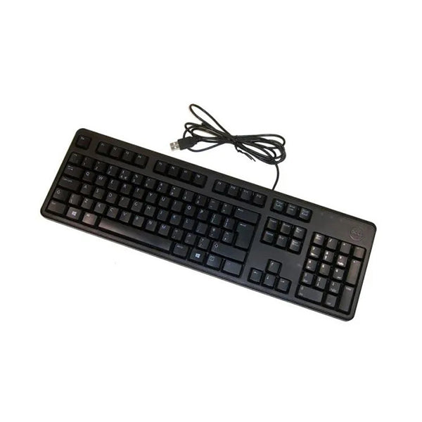 Dell Electronics Accessories Black / Brand New Dell Wired Keyboard KB-218