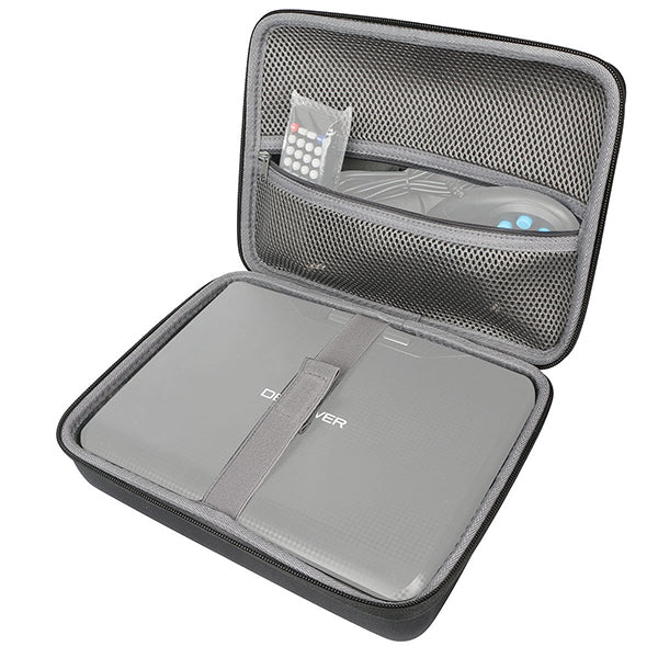 Digicase Filing & Organization Silver / Brand New Digicase Hard Carrying Case 7 Inches for Portable DVD Player, TV, External USB - CP7078