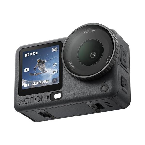 DJI DJI Osmo Action 6 Standard Combo, Action Camera with 1/1.1″ Square Sensor, Variable Aperture of f/2.0–f/4.0, Cold-Resistant, 4hrs Battery, Action Camera 4K Ideal for Quick Capture of Exciting Moments