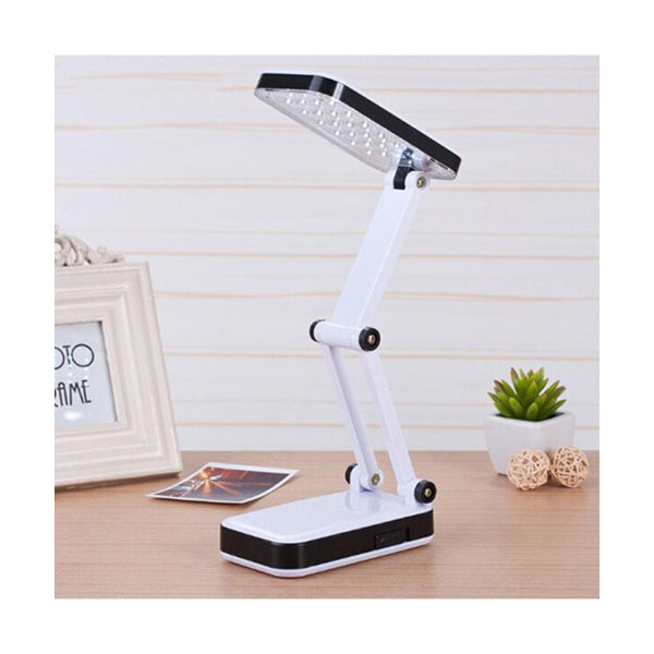 Dp Book Accessories White / Brand New DP-666, Rechargeable LED Desk Lamp - 97124