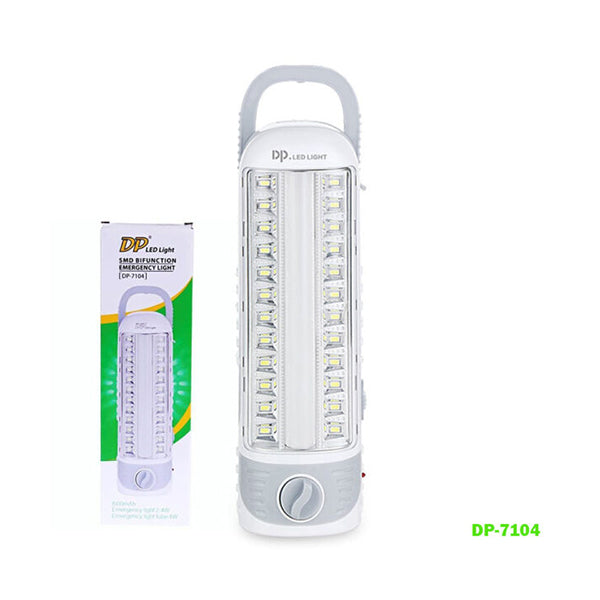 Dp Lighting White / Brand New DP-7104, 4+2.4 Watt 1500 mAh Emergency Light - 96914