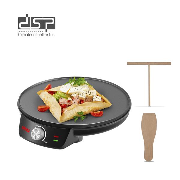 DSP DSP KC3051,1200W Pro Crepe Maker W: 30cm Teflon Plate
