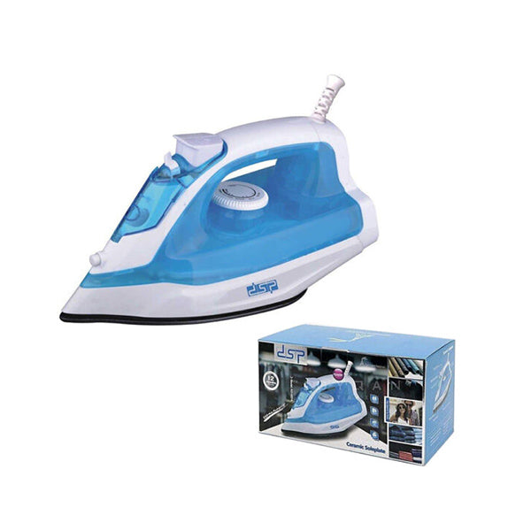 DSP Household Appliances Blue / Brand New DSP, 1500W Steam Iron KD1037