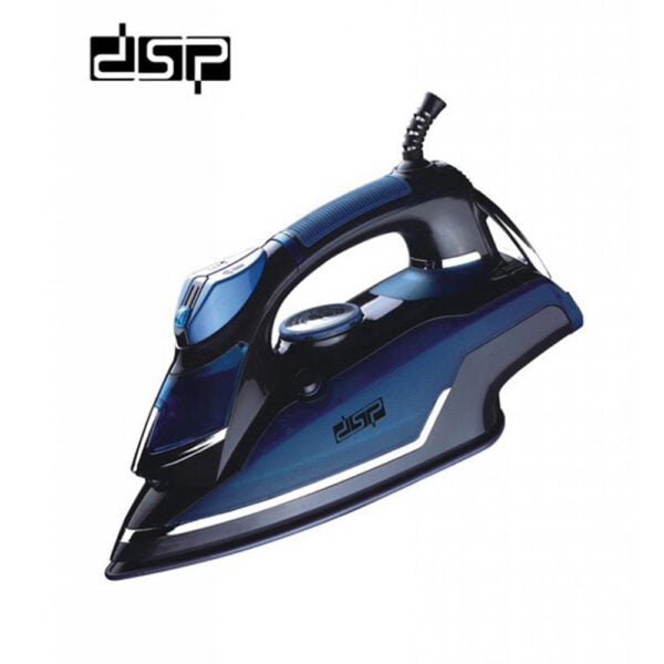 DSP Household Appliances Blue / Brand New DSP, 2000W Ceramic Soleplate Steam Iron KD1001