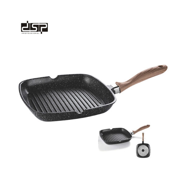 DSP Kitchen & Dining Black / Brand New DSP 28CM Toughened Non-stick Grill Pan CA006-D28