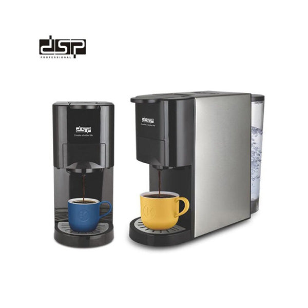 DSP Kitchen & Dining Black / Brand New DSP KA3046, Multi Capsule Coffee Machine 3*1 Powder & Capsules