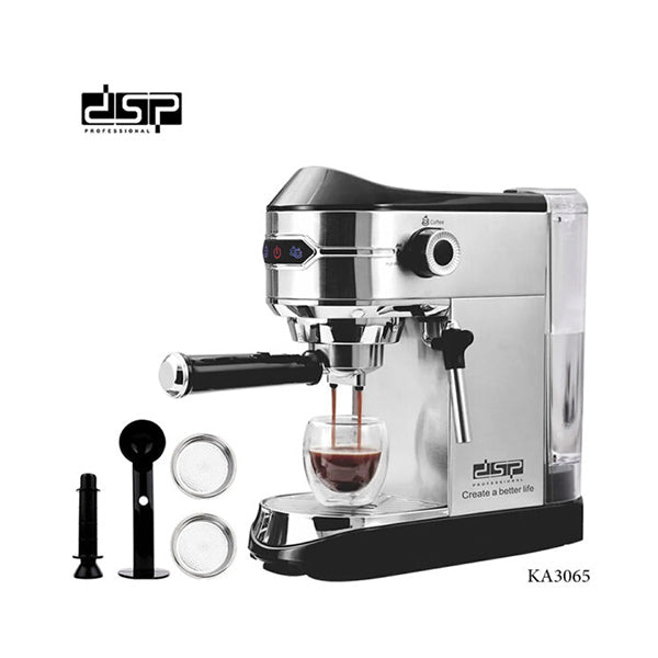 DSP Kitchen & Dining Silver / Brand New DSP KA3065, Espresso Coffee Maker
