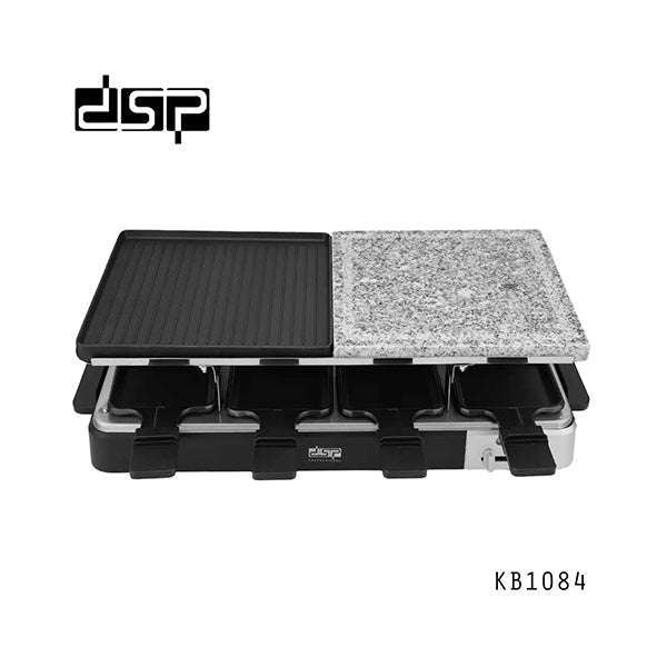 DSP Kitchen & Dining Black / Brand New Dsp, KB1084, Raclette Grill