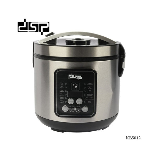DSP Kitchen & Dining Silver / Brand New DSP KB5012, Rice Cooker 8Ltr - KB5012