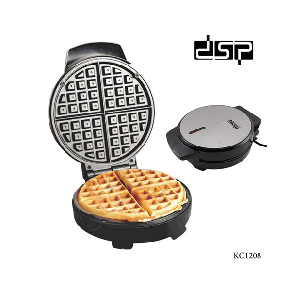 DSP Kitchen & Dining Black / Brand New DSP KC1208, Waffle Maker 1000W