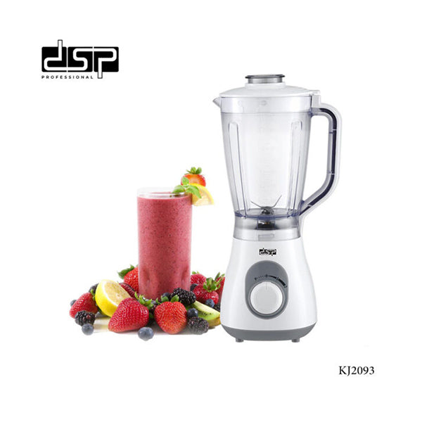 DSP Kitchen & Dining White / Brand New DSP KJ2093 high-speed Commercial Plastic Blender, 1.5L – 500W