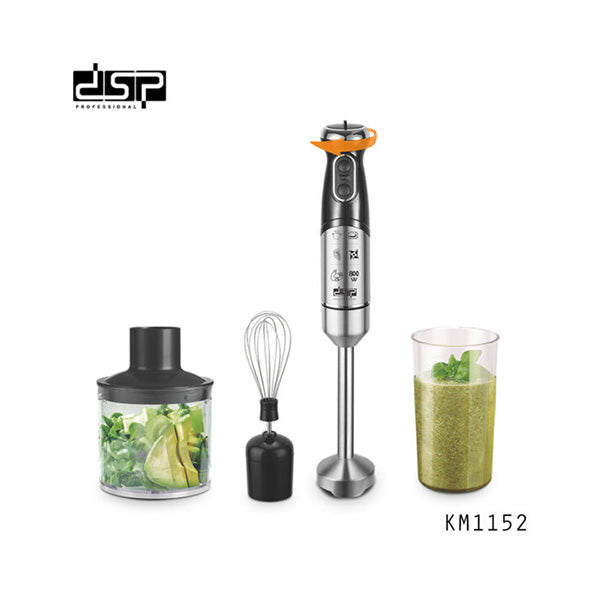 DSP Kitchen & Dining Black / Brand New DSP KM1152, 4in1 Hand Blender Set