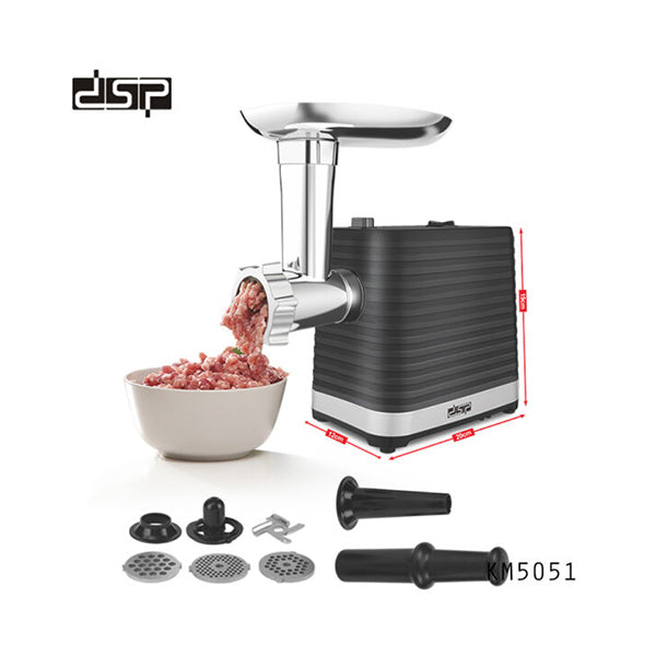 DSP Kitchen & Dining Black / Brand New DSP KM5051, Mini Meat Grinder