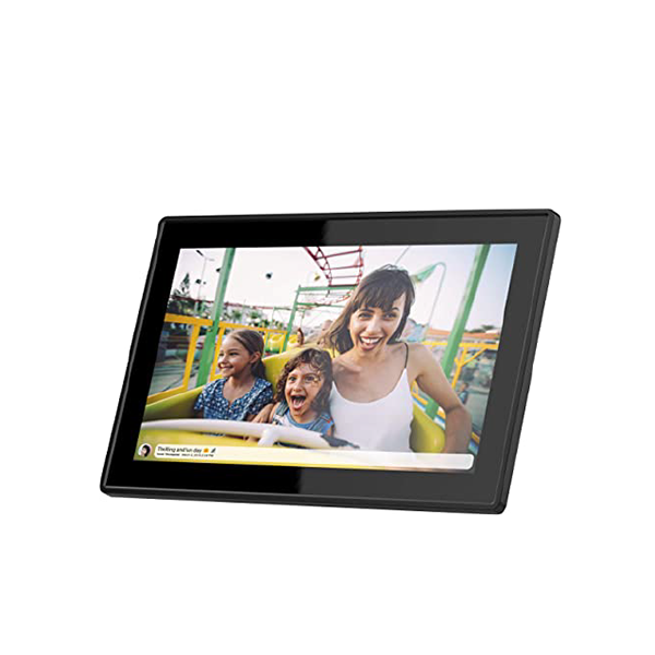 Feelcare Digital Photo Frames Black / Brand New / 1 Year Feelcare Frameo 15.6" Digital frame DPF1560 Black 16GB WiFi Send Photos from Anywhere in the World, IPS LCD Panel, Wall Mountable, Portrait & Landscape FULL HD 1920x1080 IPS DISPLAY & TOUCH SCREEN: Wonderful picture display, FRAMHNDP1560BLK
