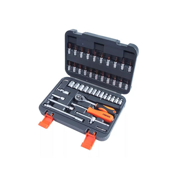 Finder Tools Black Orange / Brand New Finder, 46 Pcs 1/4″ Sockets Set - 192541