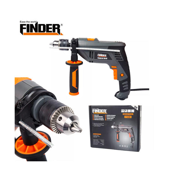 Finder Tools Black Orange / Brand New Finder, Electric Drill 710W - 197218