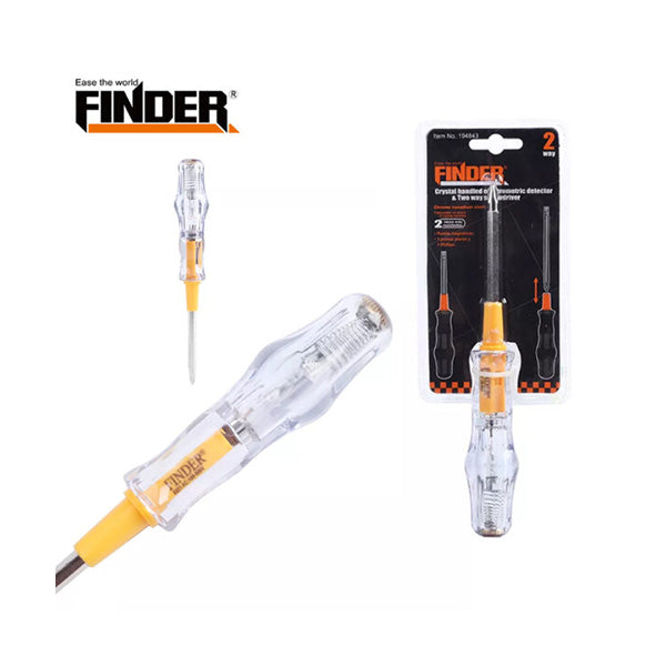 Finder Tools Transparent / Brand New Finder, Electrometric Detector And 2 Way Screwdriver - 194843