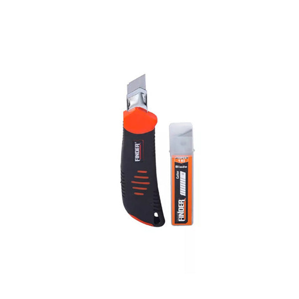 Finder Tools Black Orange / Brand New Finder, Industry 2 PCS Utility Knife Set - 191785