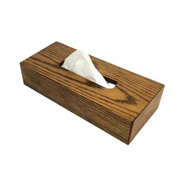 Flow Bathroom Accessories Light Walnut / Brand New Flow Wooden Big Tissue Box