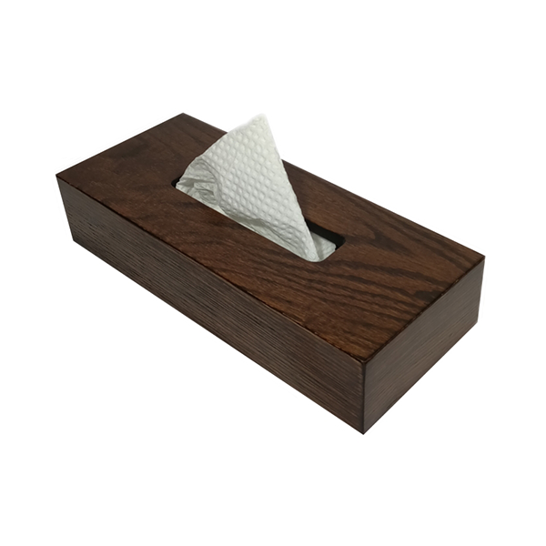 Flow Bathroom Accessories Wenge / Brand New Flow Wooden Big Tissue Box