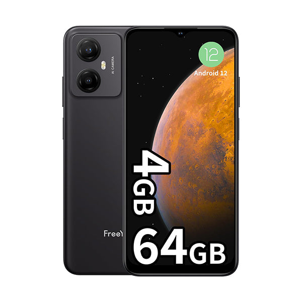 FreeYond Mobile Phone Black / Brand New / 1 Year FreeYond F9 4GB/64GB (2GB Extended RAM)
