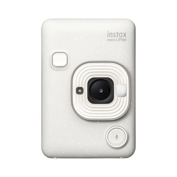 Fujifilm White / Brand New / 1 Year Fujifilm Instax HM1 Liplay Hybrid Instant Camera