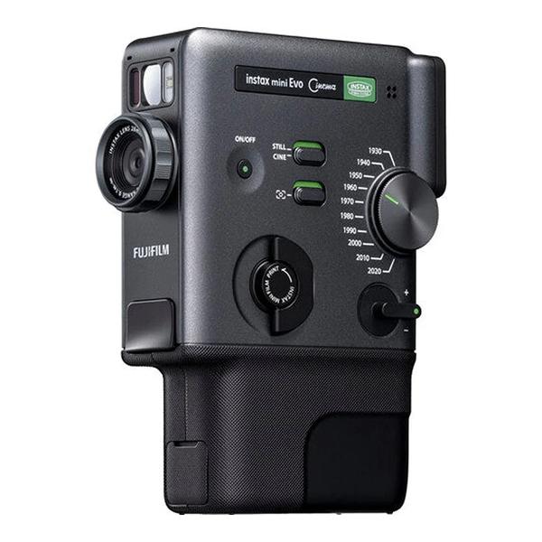 Fujifilm Black / Brand New / 1 Year Fujifilm instax mini Evo Cinema Hybrid Capture & Instant Playback, FUJLSMINIEVOCINEBLK