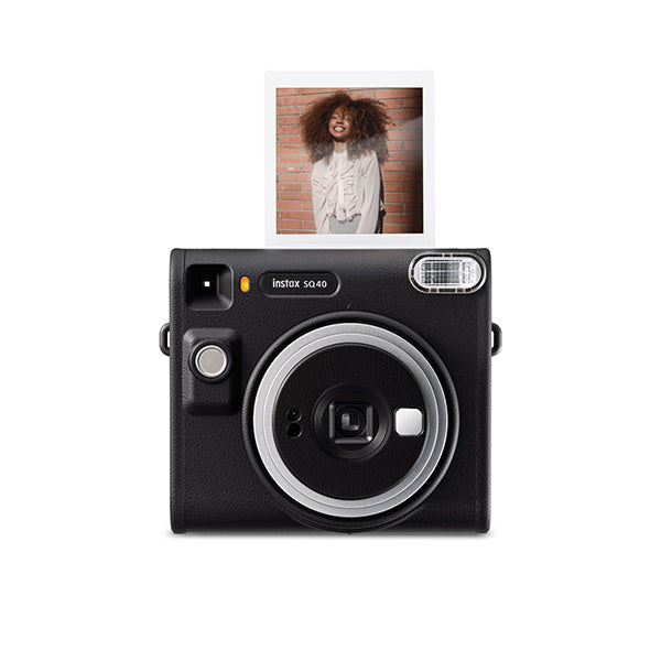 Fujifilm Point & Shoot Black / Brand New / 1 Year Fujifilm Instax Square SQ40 Instant Camera