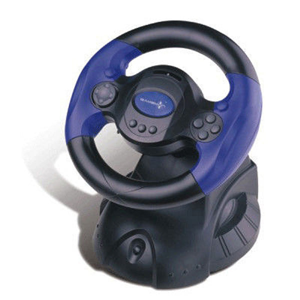 Gamemon Electronics Accessories Black / Brand New Gamemon Steering Wheel 3-in1 for PS3 PS2 PC - FT31C