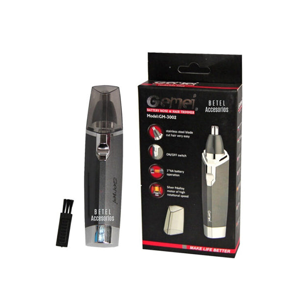 Gemei Personal Care Black / Brand New Gemei, GM-3002 Nose And Ear Trimmer