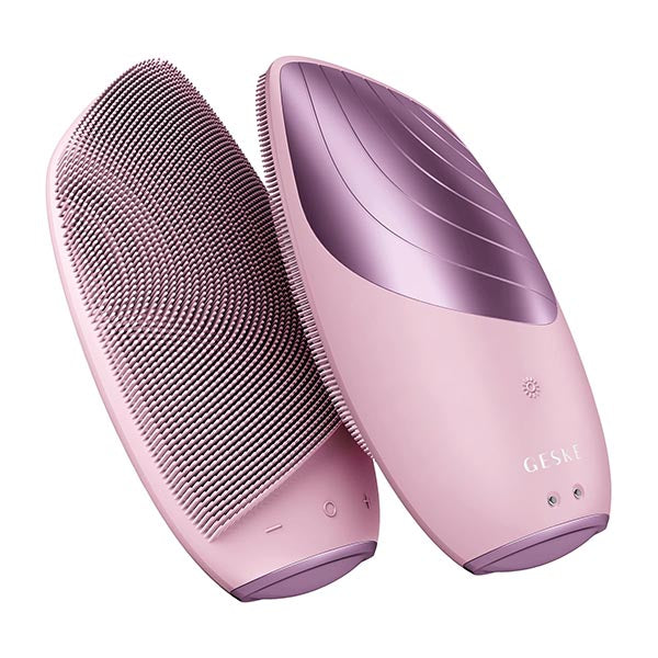 Geske Personal Care Pink / Brand New GESKE 000007 Facial Cleansing Sonic Thermo Facial Brush, 6 in 1 - GESGK000007