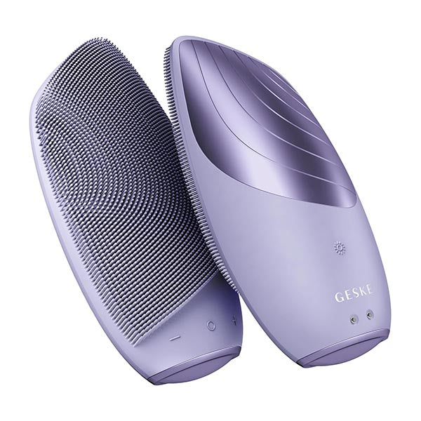 Geske Personal Care Purple / Brand New GESKE 000007 Facial Cleansing Sonic Thermo Facial Brush, 6 in 1 - GESGK000007