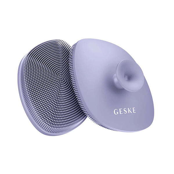 Geske Personal Care Purple / Brand New GESKE, Facial Cleansing Facial Brush, 4 in 1 Non-Electrical With Handle - GESGK000038