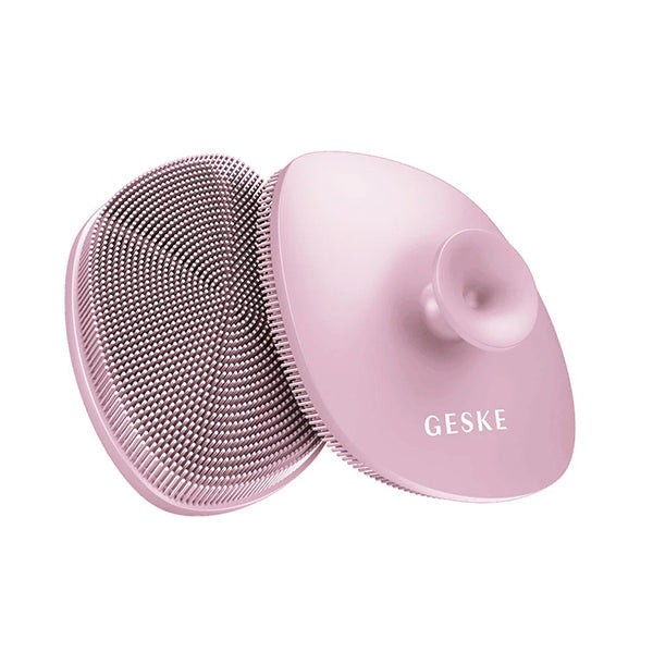 Geske Personal Care Pink / Brand New GESKE, Facial Cleansing Facial Brush, 4 in 1 Non-Electrical With Handle - GESGK000038