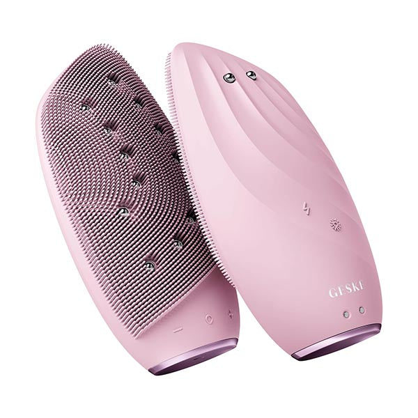 Geske Personal Care Pink / Brand New GESKE, Facial Cleansing Sonic Thermo Facial Brush & Face-Lifter, 8 in 1 - GESKE000006