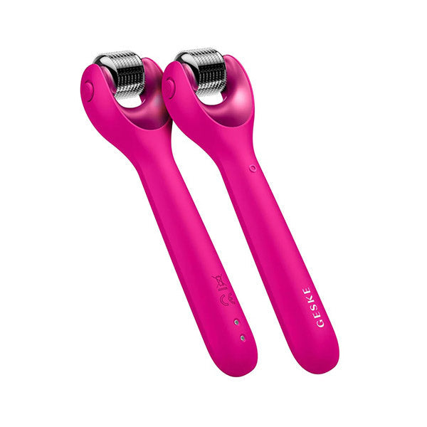 Geske Personal Care Magenta / Brand New / 1 Year GESKE, MicroNeedling MicroNeedle Face Roller, 9 in 1 - GESKE000053